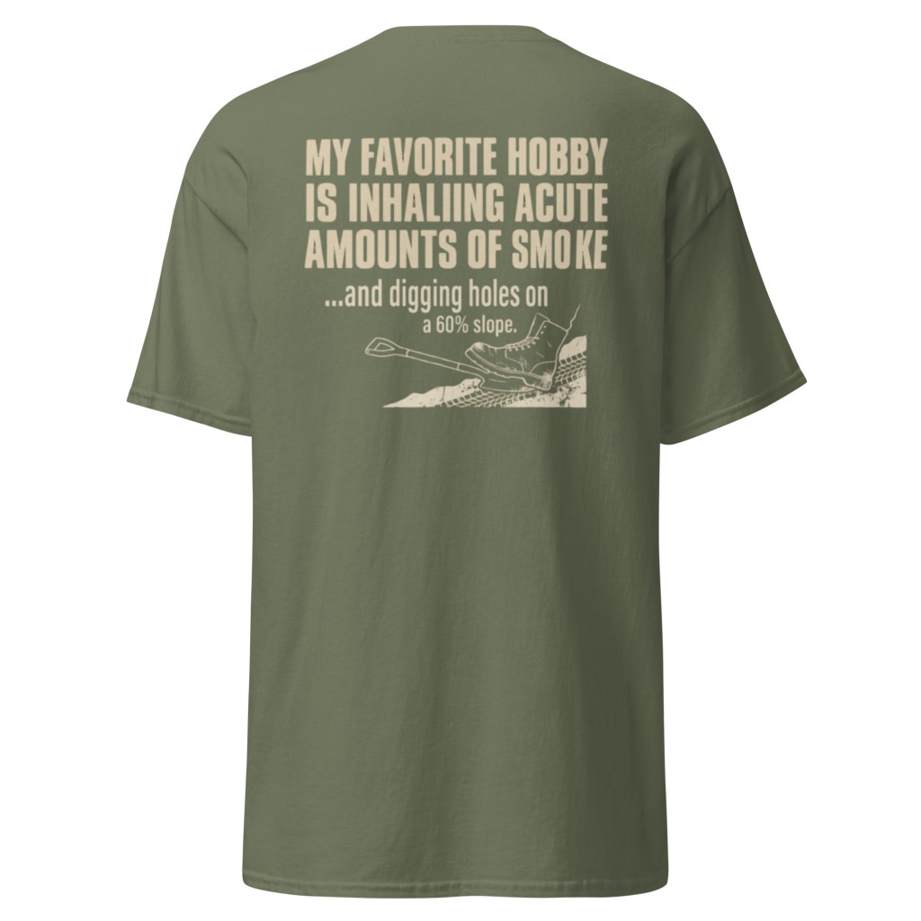 "Inhaling Smoke" Wildland Fire Tee