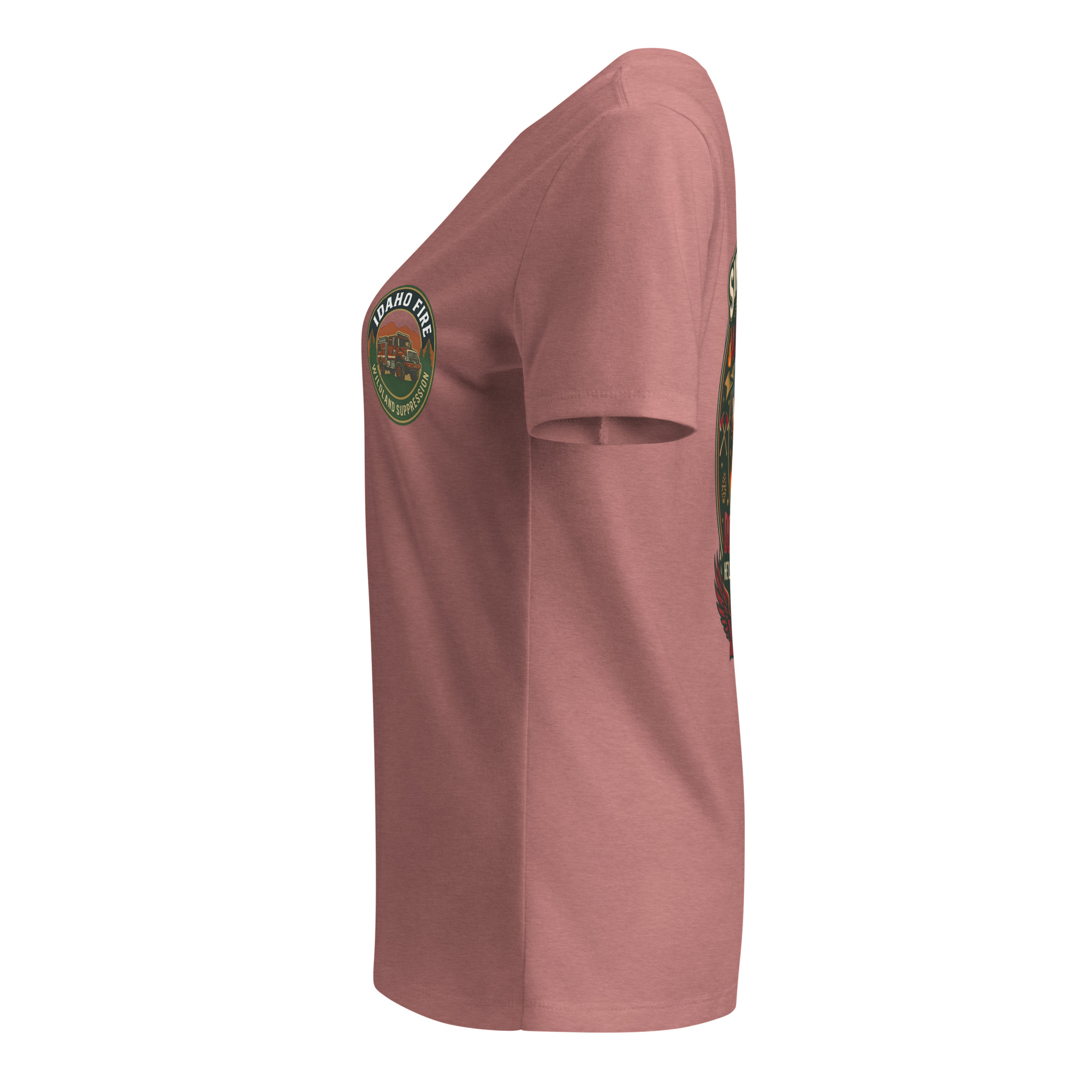 "Badass Wife" Women's Wildland Fire Tee - Image 17