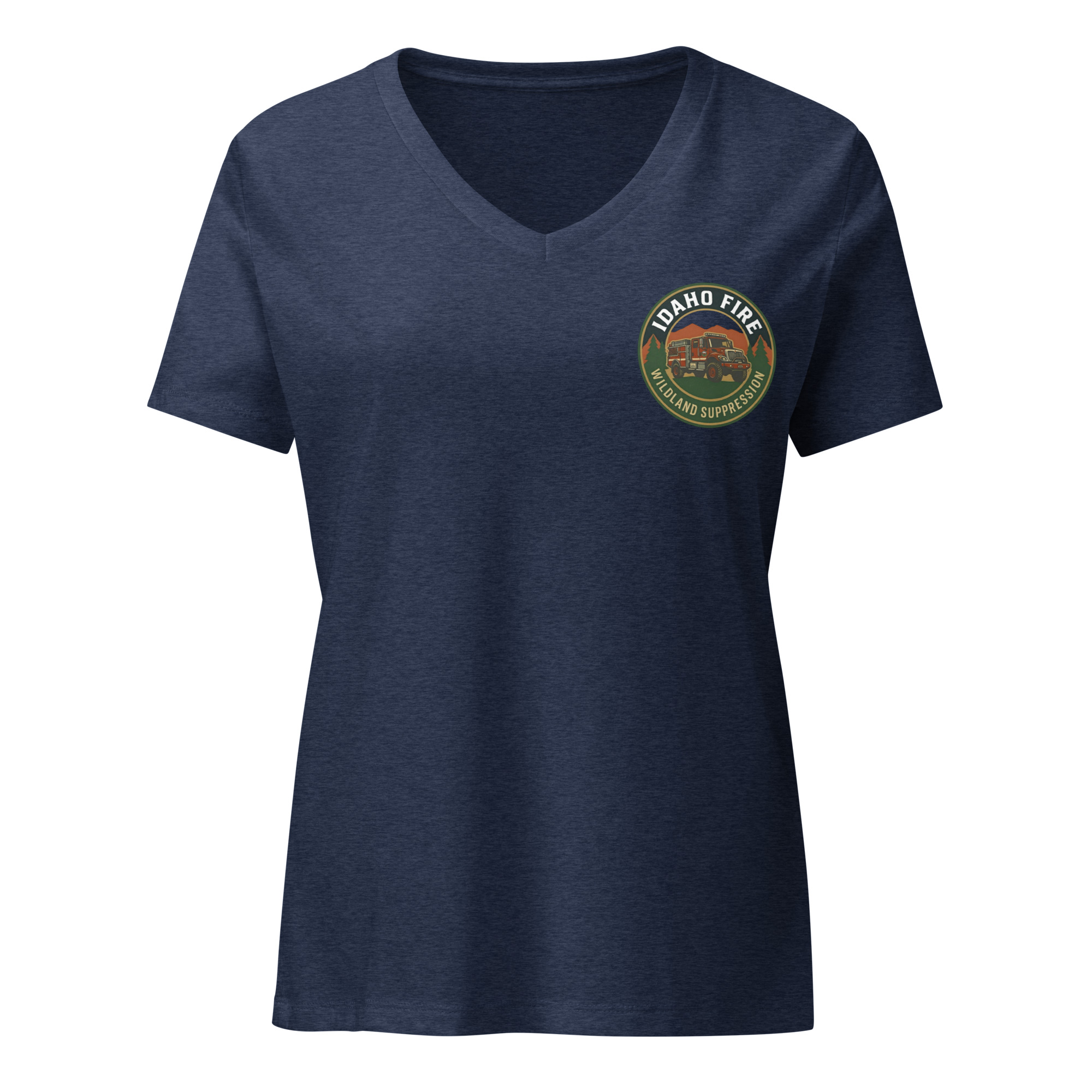"Badass Wife" Women's Wildland Fire Tee - Image 3