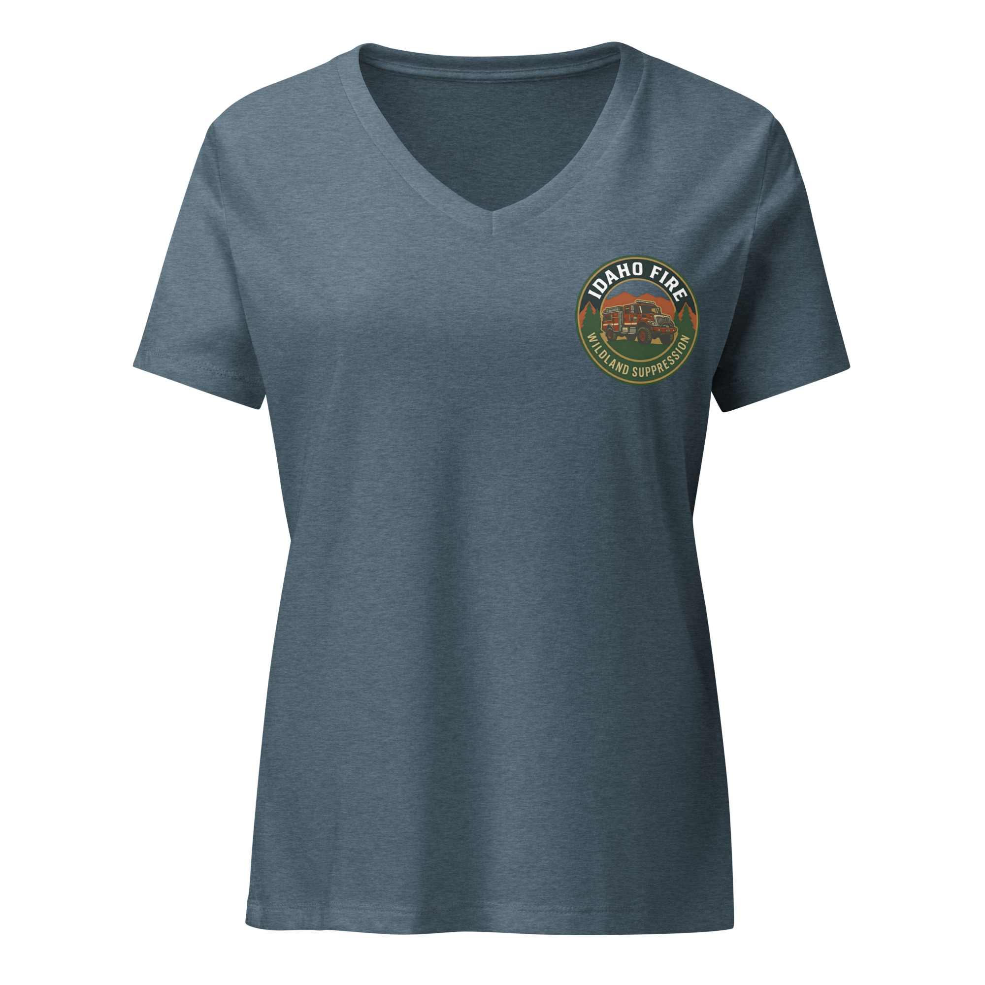"Badass Wife" Women's Wildland Fire Tee - Image 5