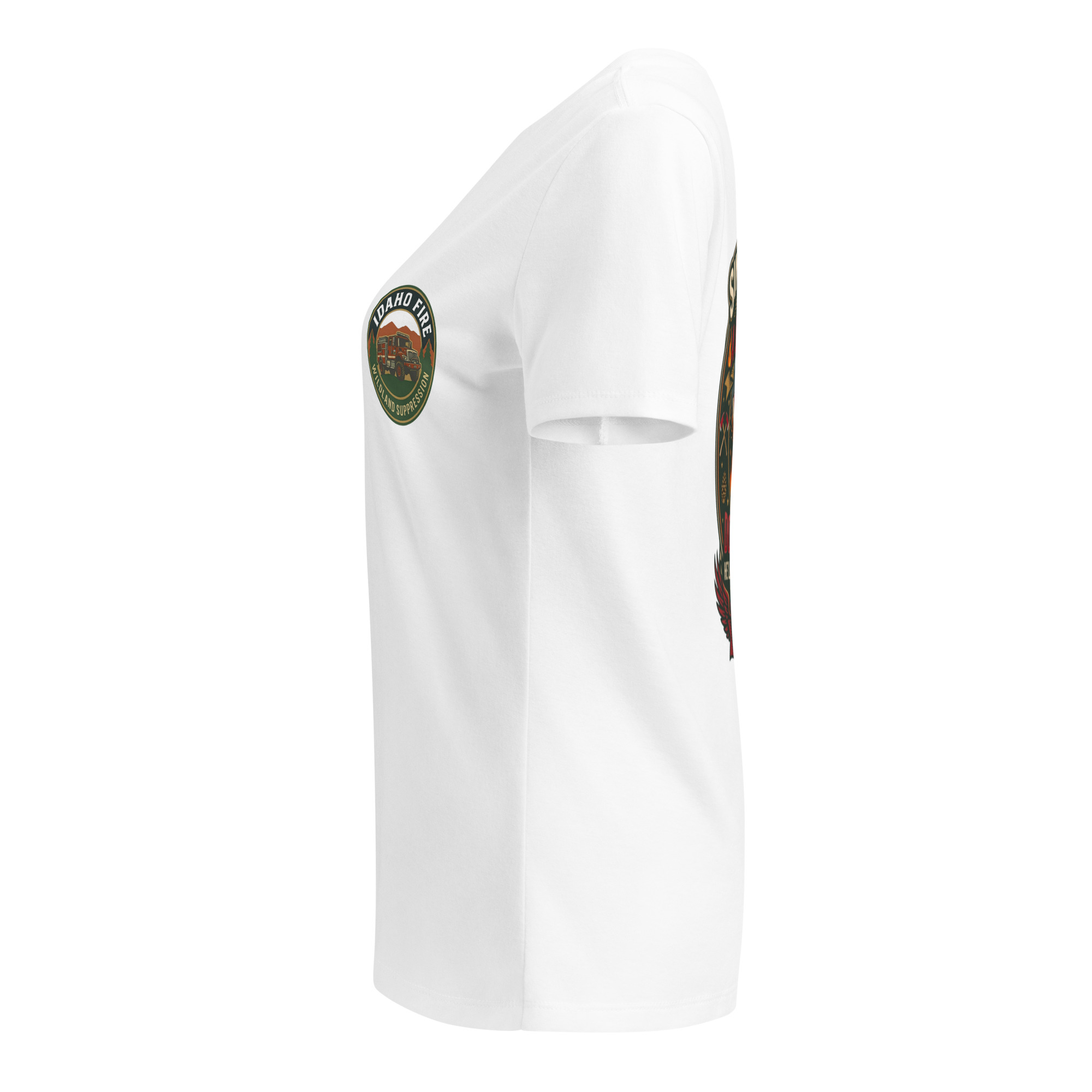 "Badass Wife" Women's Wildland Fire Tee - Image 18